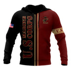 US Marine Corps 3D All Over Printed Unisex Shirts