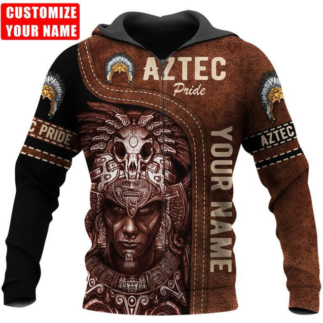 Persionalized Aztec Pride 3D All Over Printed Unisex Hoodie no2