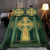 Irish Cross Saint Patrick's Day 3D All Over Printed Bedding Set