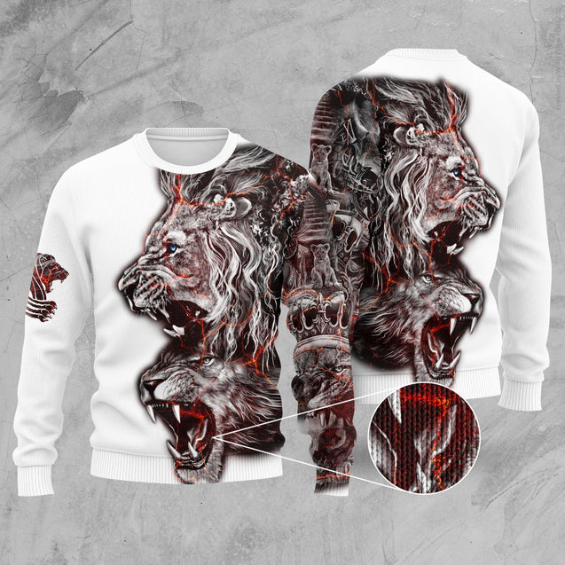 Lion 3D All Over Printed Unisex Shirts