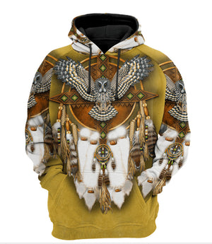 Native American 3D All Over Printed Unisex Shirts