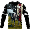 Cow 3D hoodie shirt for men and women customize name VP28102001