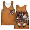 Native American 3D All Over Printed Baseball Shirt