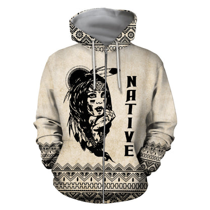 Native American 3D All Over Printed Unisex Shirts