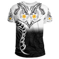 New Zealand Aotearoa Maori Fern and Plumeria Tattoo shirt and short for man and women PL240302-Apparel-PL8386-T-shirt-S-Vibe Cosy™