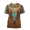 Native American 3D All Over Printed Unisex Shirts