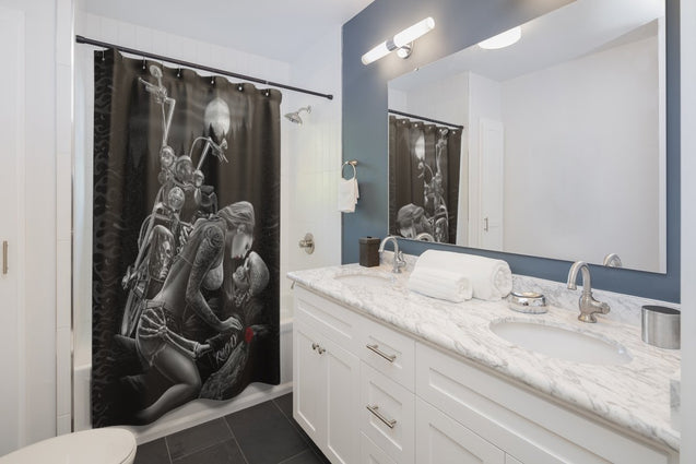 Ride or Die Shower Curtains DTD20190504-Home Decor-Printify-72x72-Vibe Cosy™