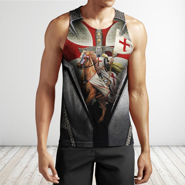 Premium Knight Templar All Over Printed Shirts For Men And Women