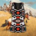 Native American 3D All Over Printed Legging + Hollow Tank Combo