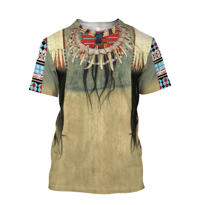 Native American 3D All Over Printed Unisex Shirts