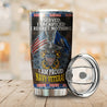 Customize Name United States Navy Veteran Tumbler