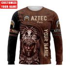 Persionalized Aztec Pride 3D All Over Printed Unisex Hoodie no2
