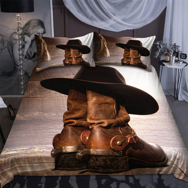 Cowboy 3D All Over Printed Bedding Set