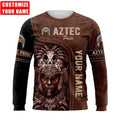 Persionalized Aztec Pride 3D All Over Printed Unisex Hoodie no2