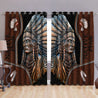 Native American 3D All Over Printed Window Curtains