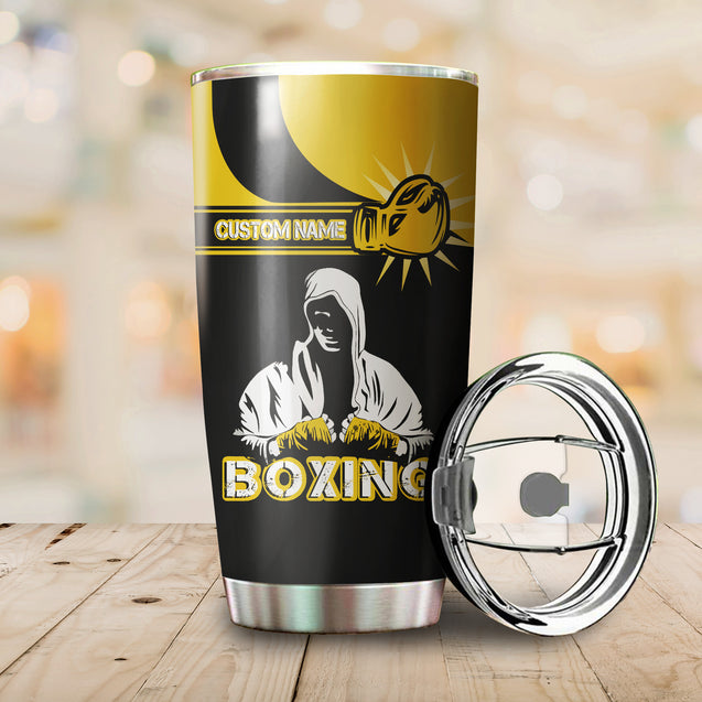 Custom Name Boxing Tumbler