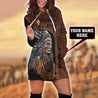 Customize Name Native American 3D All Over Printed Hoodie Dress