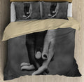Black And White Couple Bedding Set DQB07282001-TQH-BEDDING SETS-TQH-Twin-Vibe Cosy™