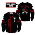 Custom Name Native  3D All Over Printed Unisex Shirts