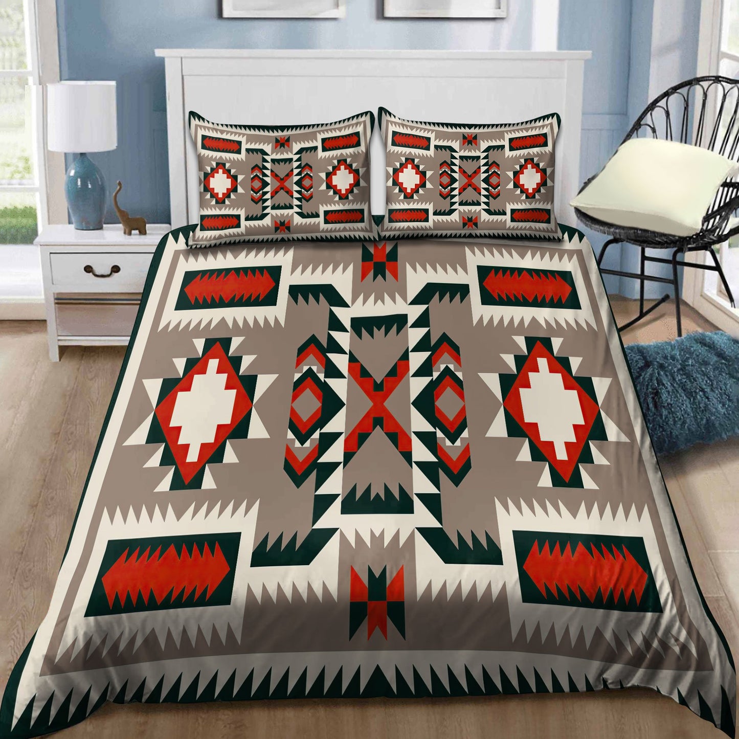 Native American 3D All Over Printed Bedding Set