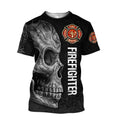 Crazy Skull Firefighter Hoodie For Men And Women DQB08282003-TQH