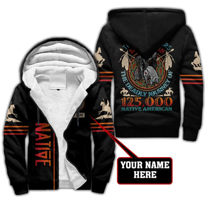Custom Name Native American 3D All Over Printed Unisex Shirts