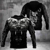 White Tiger Tatoo 3D Over Printed Hoodie for Men and Women