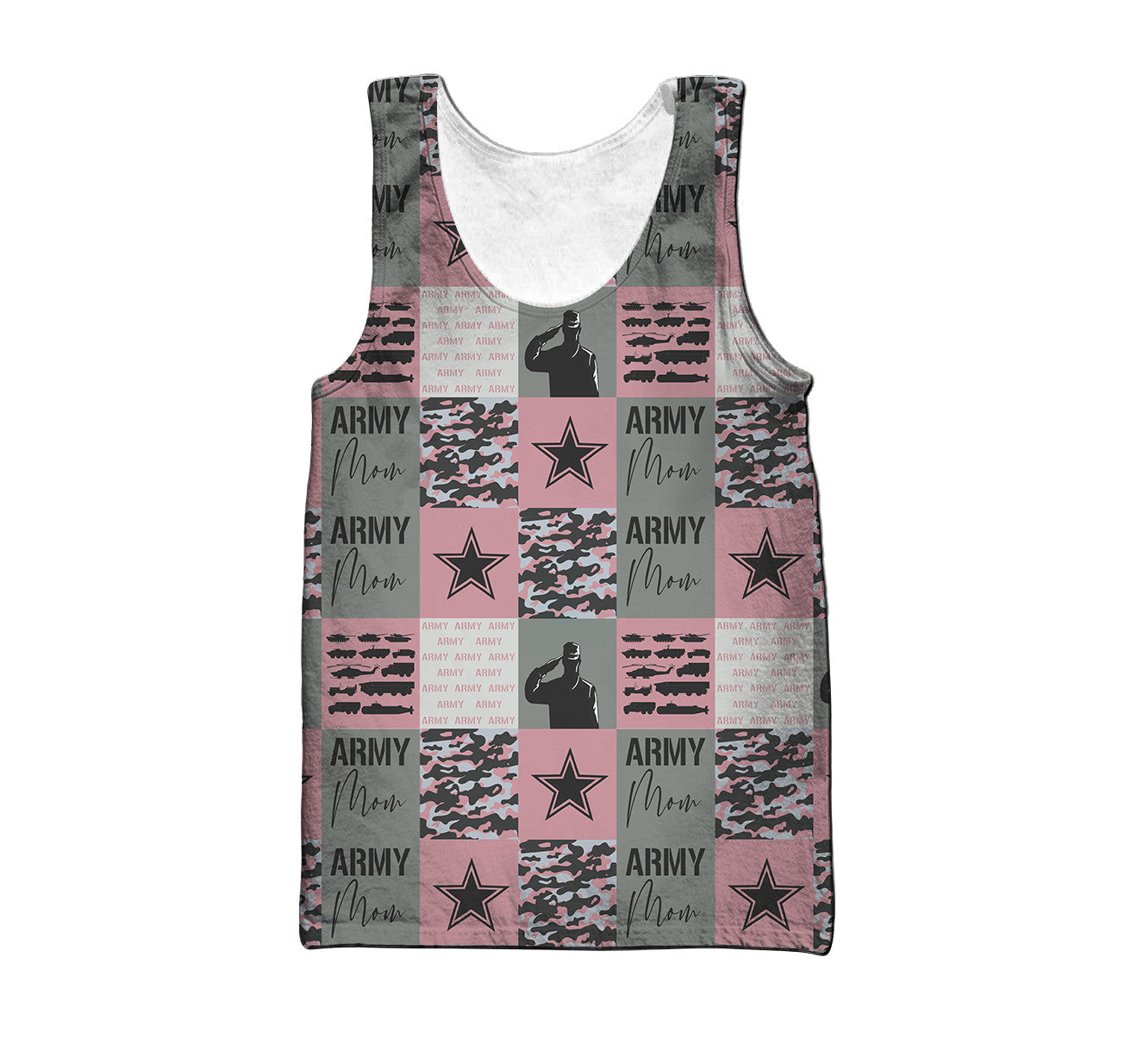 Army Mom 3D All Over Printed Unisex Shirts