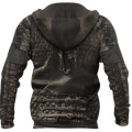 Irish Armor Knight Warrior Chainmail 3D All Over Printed Shirts For Men and Women AM020304-Apparel-TT-Hoodie-S-Vibe Cosy™