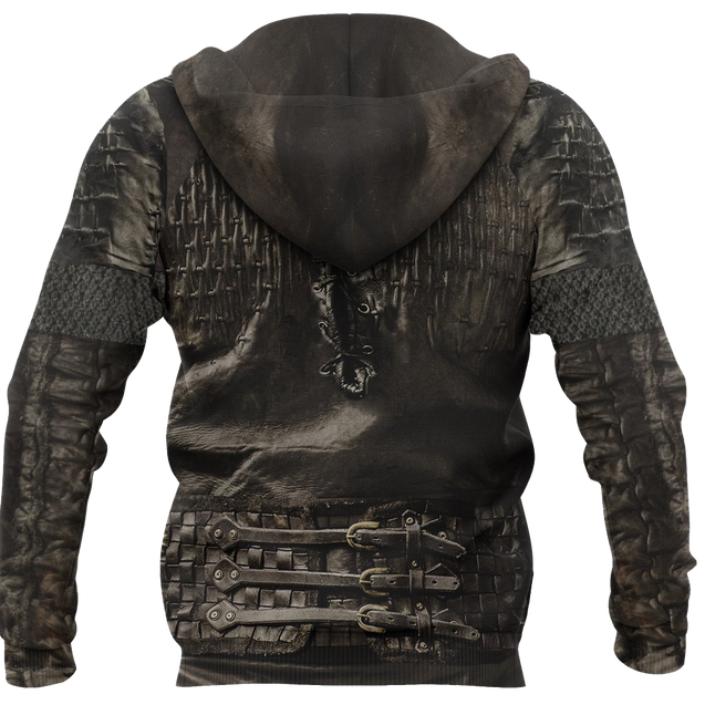 Irish Armor Knight Warrior Chainmail 3D All Over Printed Shirts For Men and Women AM020304-Apparel-TT-Hoodie-S-Vibe Cosy™