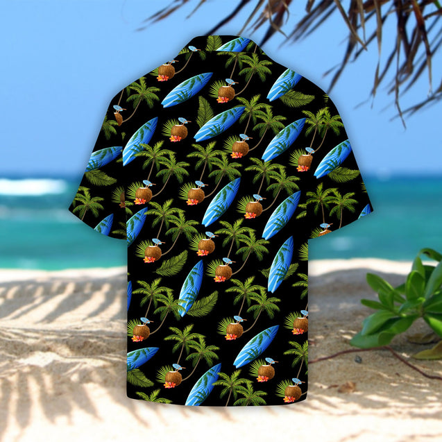 Coconut Island Hibiscus Tropical Hawaii Shirt - Amaze Style™-Apparel