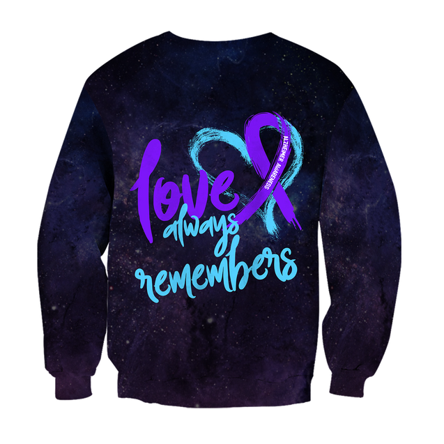 Alzheimer awareness 3D All Over Printed Shirts For Men and Women TR1509201