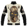 King Ace Spade Lion Poker 3D All Over Printed Unisex Shirts