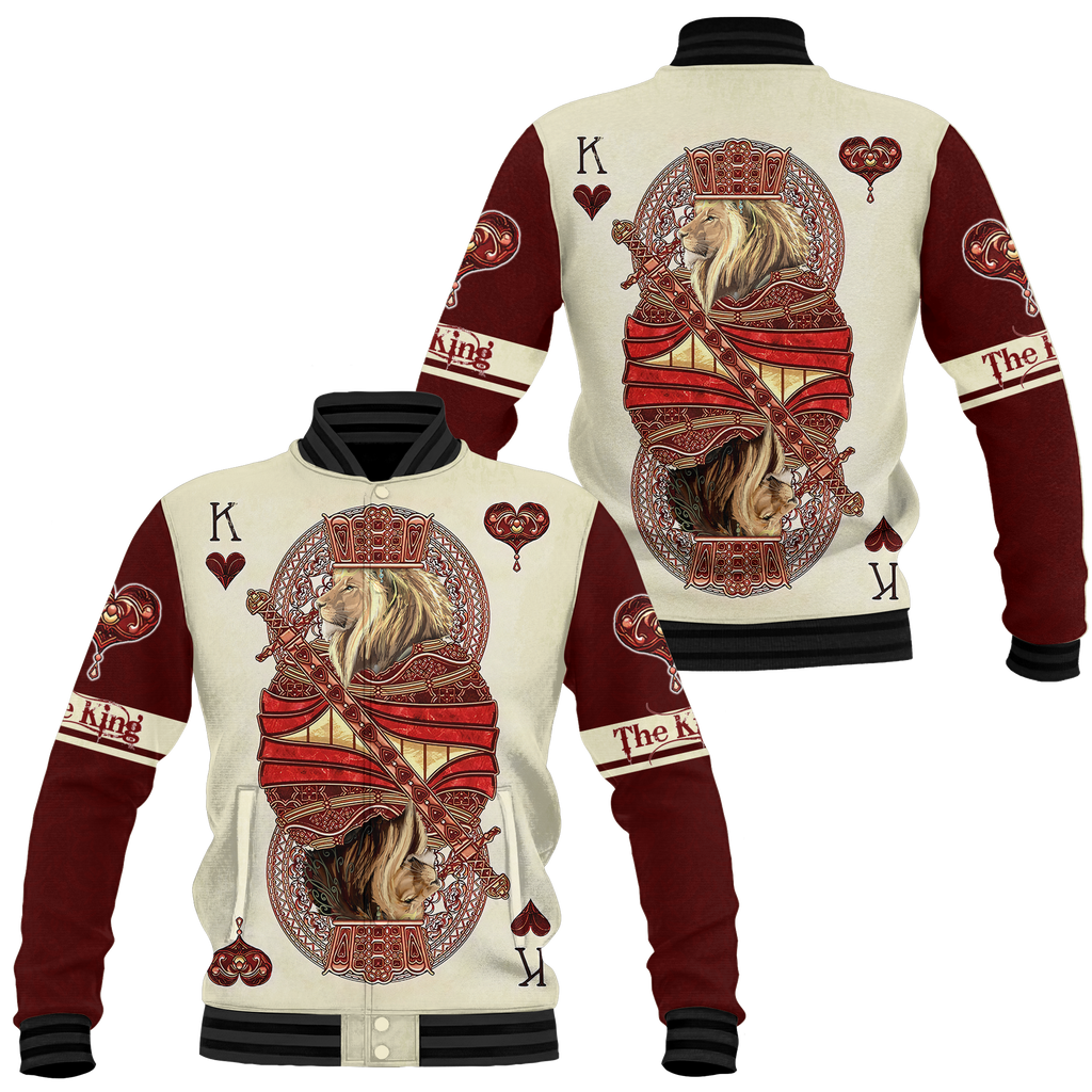 King Hearts Lion Poker 3D All Over Printed Unisex Shirts