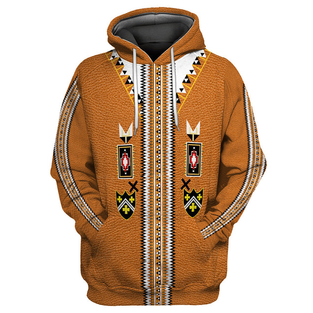 Native American 3D All Over Printed Unisex Shirts