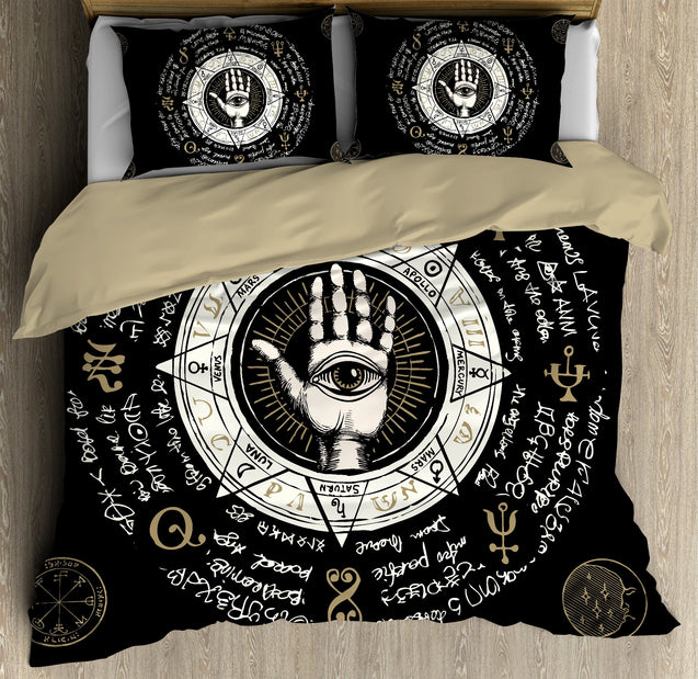 Alchemy 3D All Over Printed Bedding Set