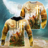 Christian Jesus Easter Day 3D All Over Printed Unisex Shirts