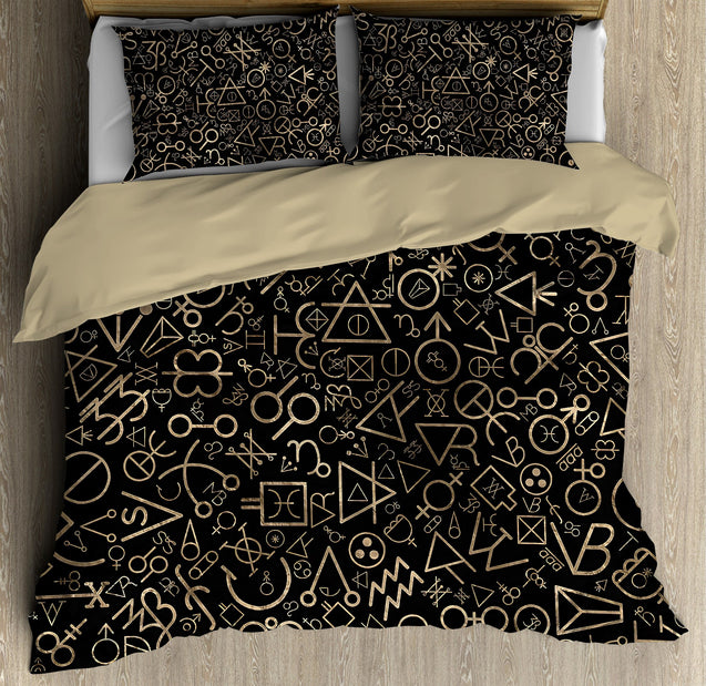 Alchemy 3D All Over Printed Bedding Set