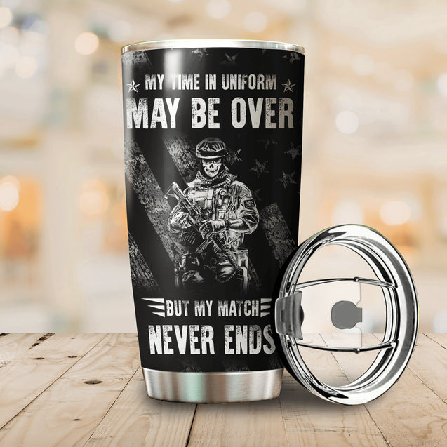 Customize Name United States Army Tumbler