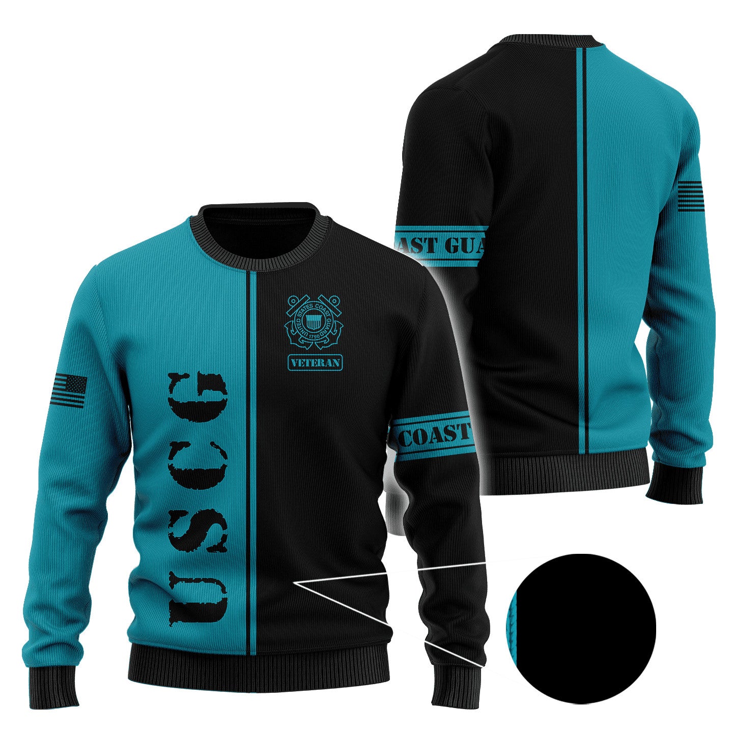 US Coast Guard 3D All Over Printed Unisex Shirts