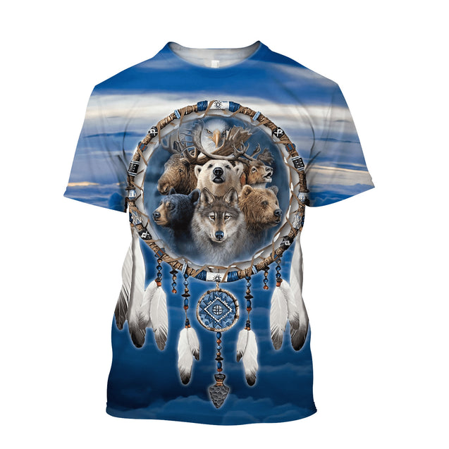 Native American 3D All Over Printed Unisex Shirt