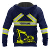 Customize Name Heavy Equipment Operator 3D All Over Printed Unisex Shirt