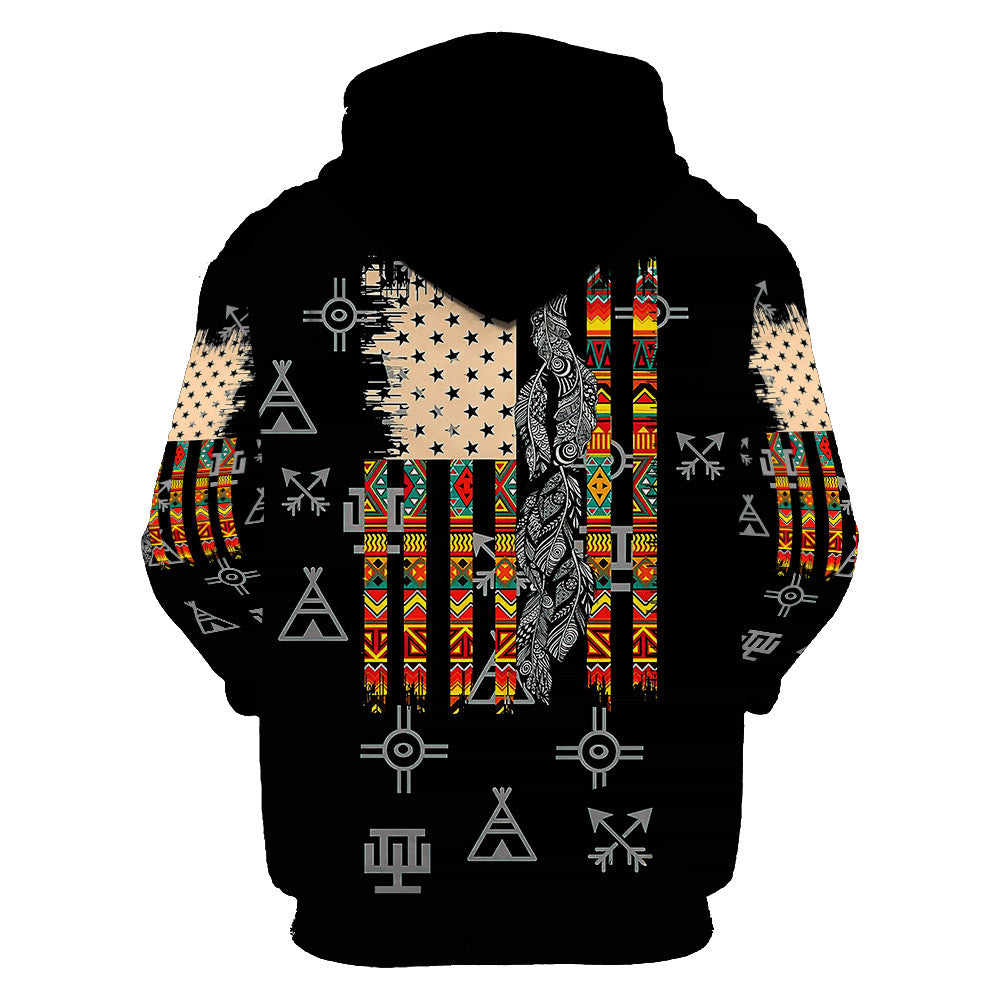 Native American 3D All Over Printed Unisex Shirts