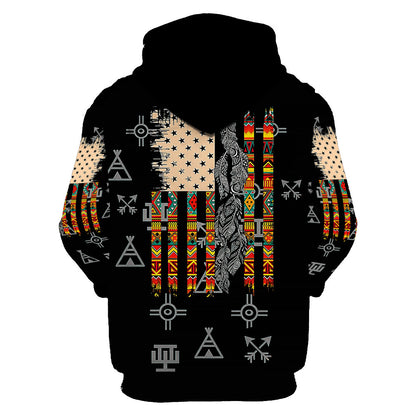 Native American 3D All Over Printed Unisex Shirts