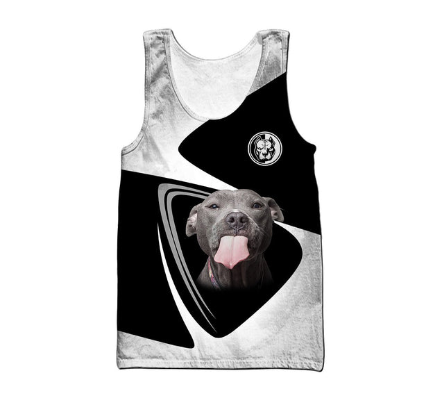 Pitbull 3d hoodie shirt for men and women MH2710202