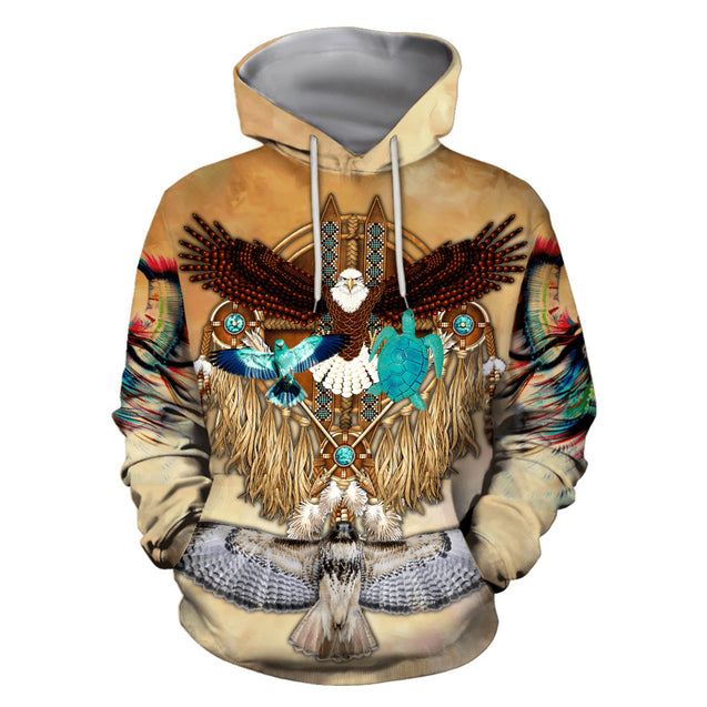 Native American 3D All Over Printed Unisex Shirts