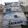 Personalized Hockey Bedding Set Custom name Custom number XT 23022109.CXT