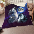 Wolf Soft and Warm Blanket