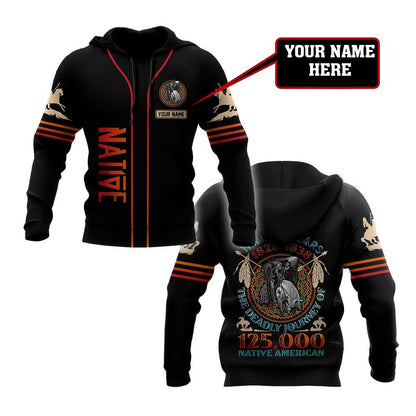 Custom Name Native American 3D All Over Printed Unisex Shirts