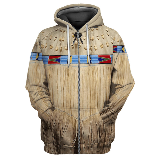 Native American 3D All Over Printed Unisex Shirts